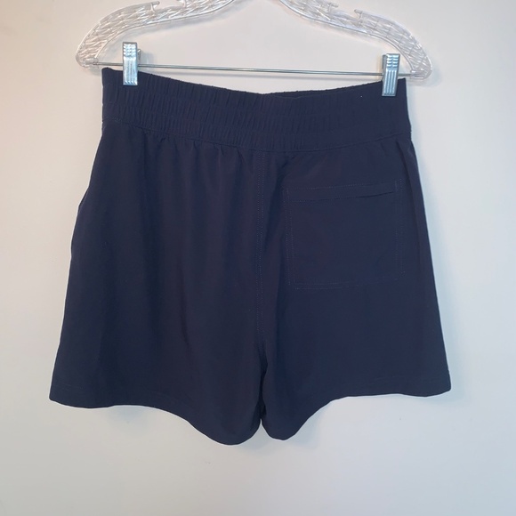 Athlete Navy Blue High Rise Athletic Running Shorts M - Picture 2 of 8